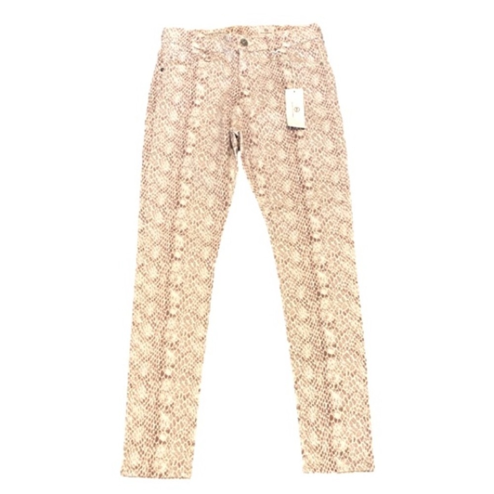 Ag Farrah Skinny Python Print jeans Sz24 - Picture 5 of 8